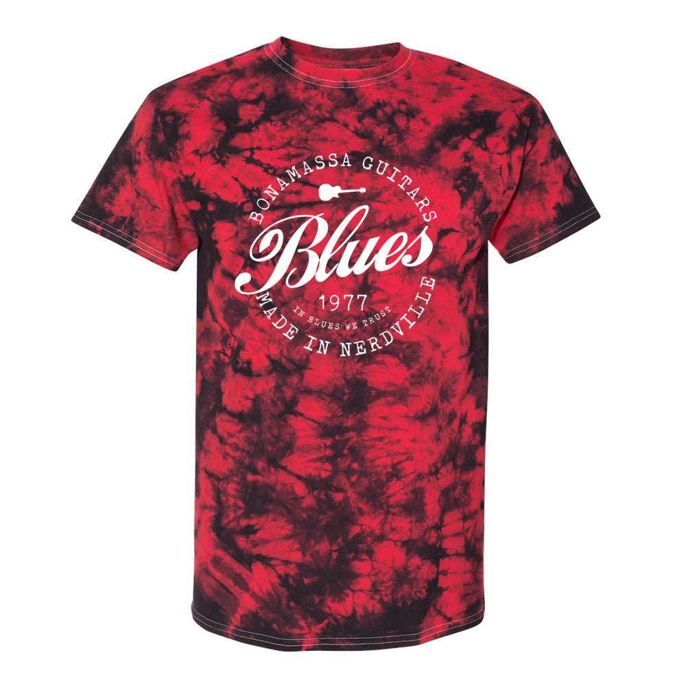Made in Nerdville Crystal Tie Dye T-Shirt (Unisex)