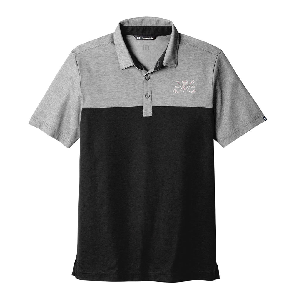 Blues Bogey TravisMathew Oceanside Blocked Polo (Men)