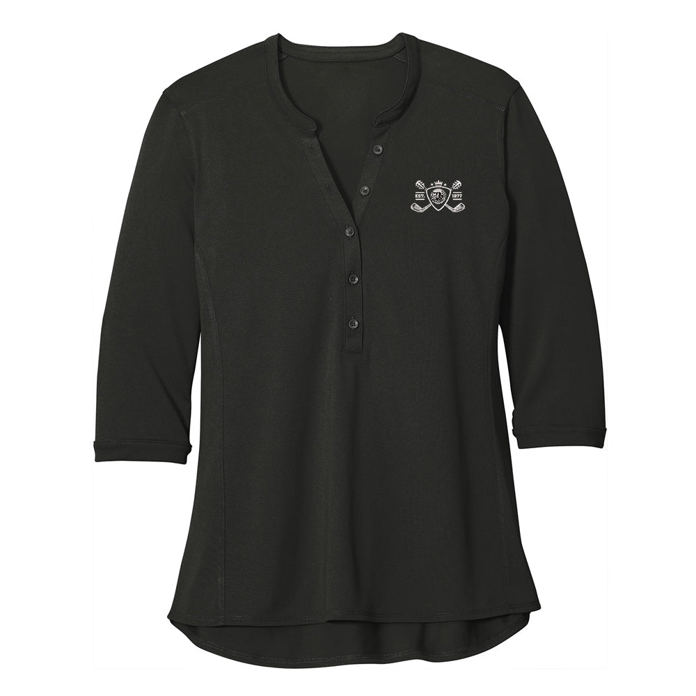 Blues Bogey UV Choice Pique Henley (Women)
