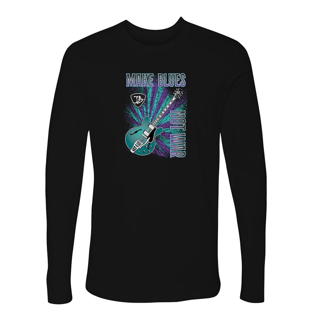 Make Blues Not War Purple Long Sleeve (Men)