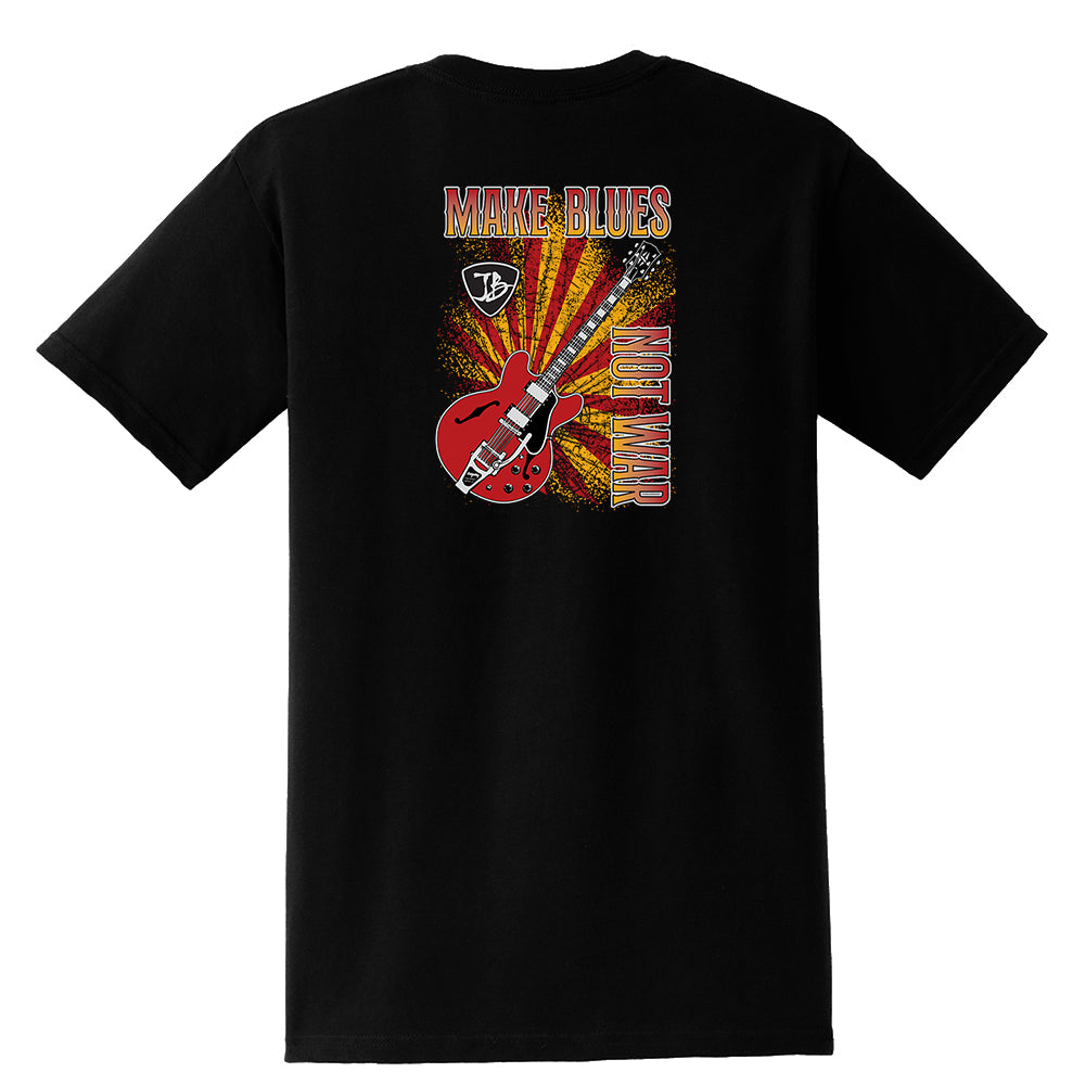 Make Blues Not War Red Pocket T-Shirt (Unisex)