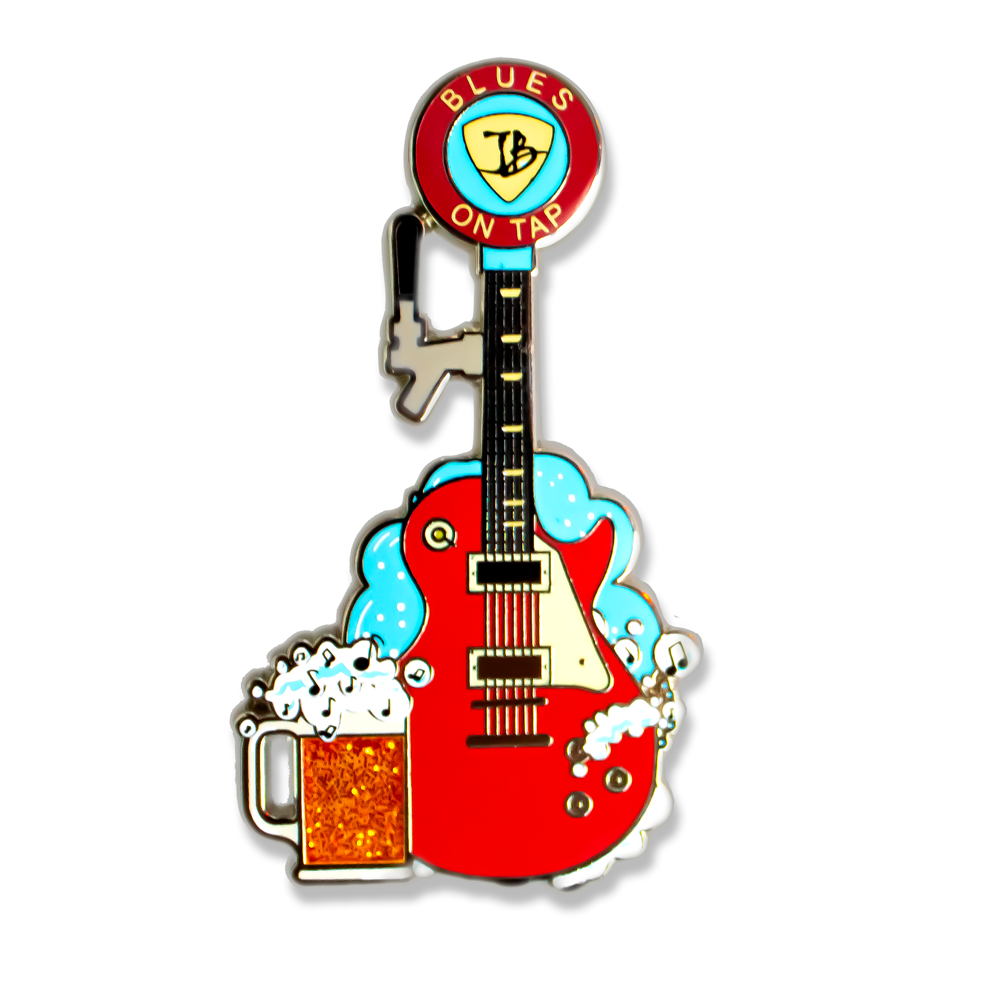 Blues on Tap Pin