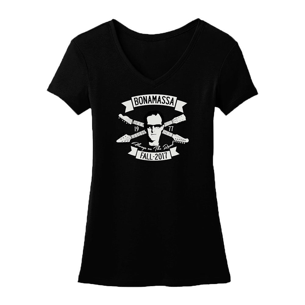 Headstock Blues V-Neck (Women)