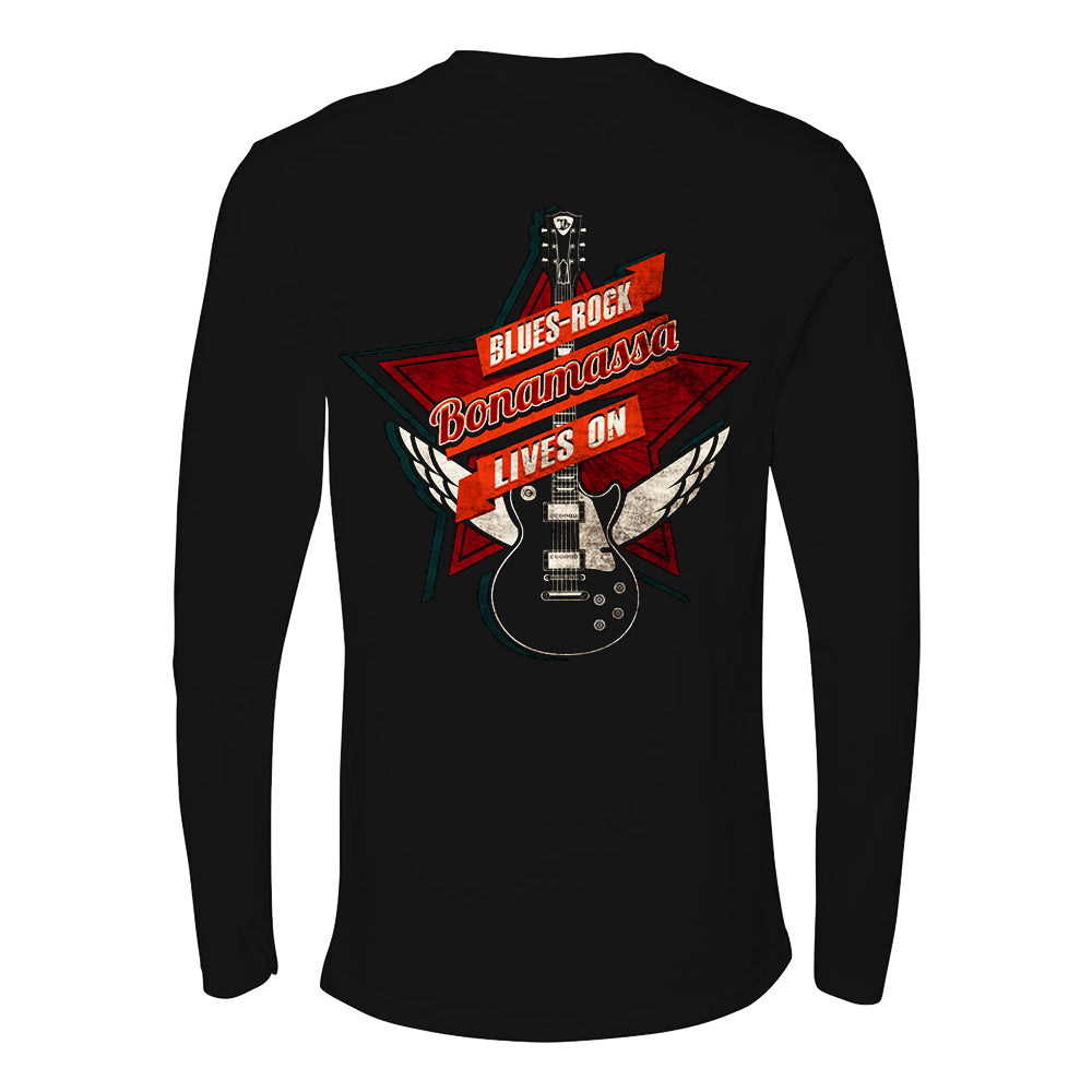 Blues Rock Lives On Long Sleeve (Men)