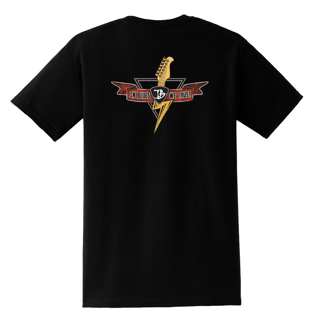 Blues Thunderbolt Pocket T-Shirt (Unisex)