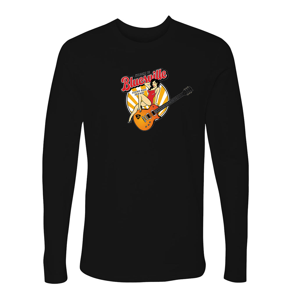 Bluesville Pin Up Girl Long Sleeve (Men)