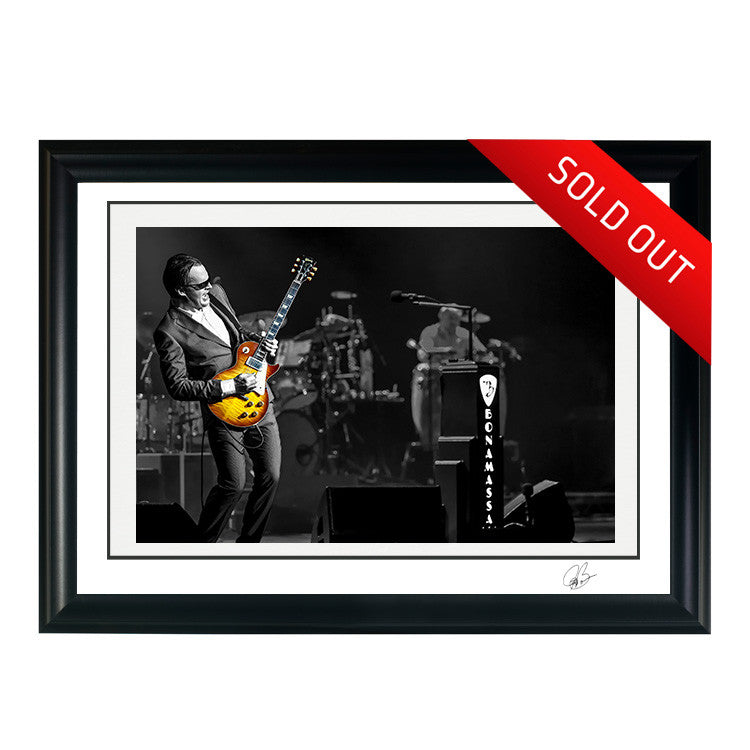 #20 "Carmelita" JOE BONAMASSA Collectible Litho (FRAMED - USA ONLY)