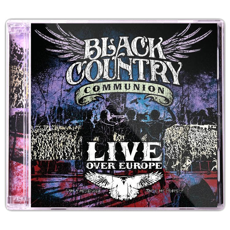 Black Country Communion: Live Over Europe (CD) (Released: 2012)