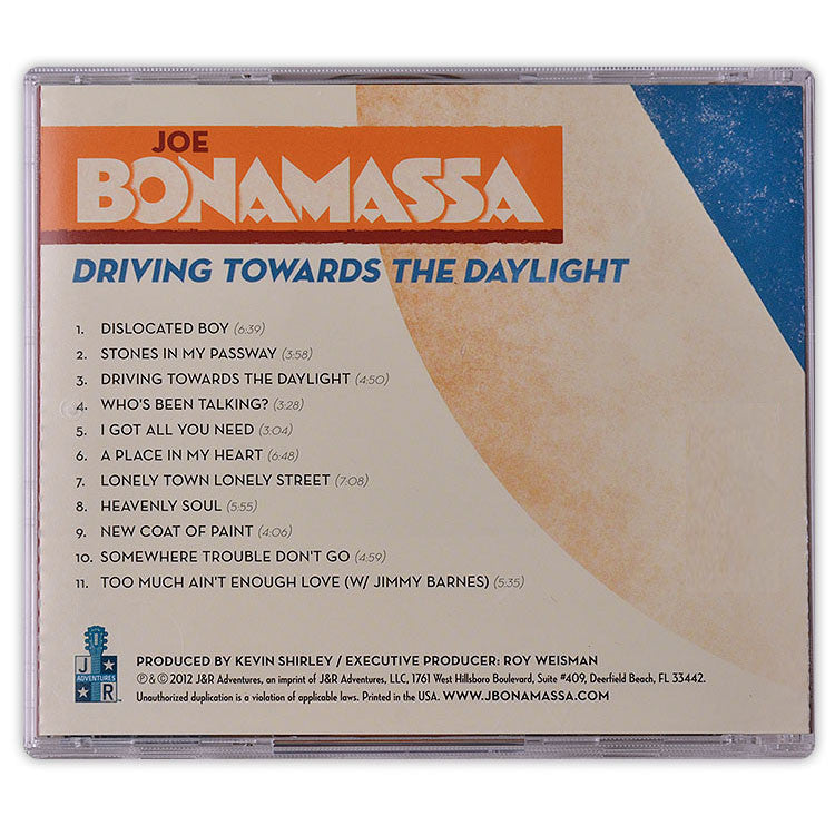 Joe Bonamassa: Driving Towards The Daylight (CD) (Released: 2012)