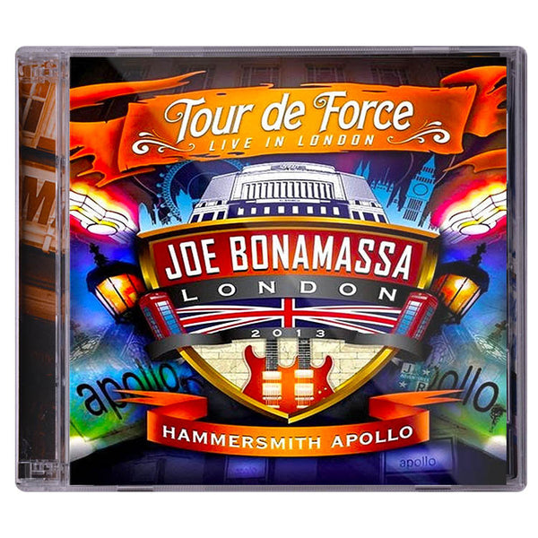 Joe Bonamassa: Tour de Force: Live In London - HAMMERSMITH APOLLO (Double  CD)(Released: 2014)