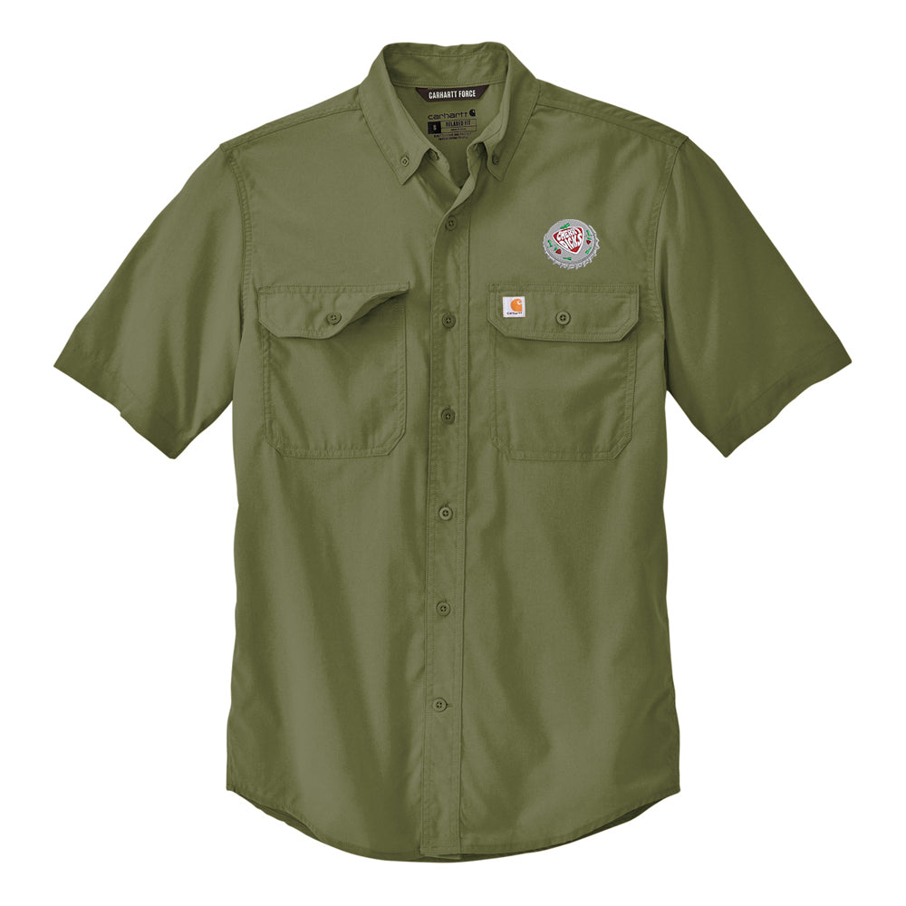 Cherry Picks Bottle Cap Carhartt Force Solid Short Sleeve (Men)