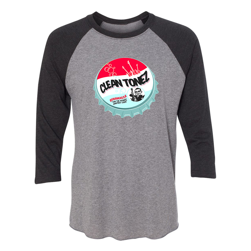 Clean Tonez Bottle Cap 3/4 Sleeve T-Shirt (Unisex)