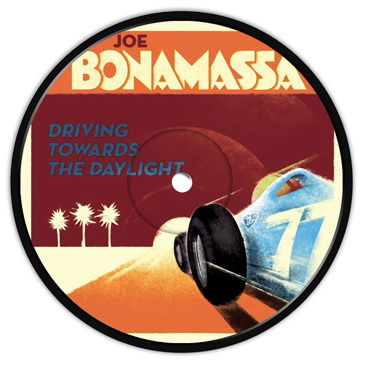 Driving Towards The Daylight Coaster/ Fridge Magnet