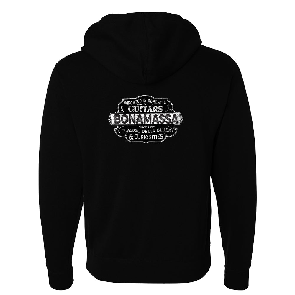 Blues & Curiosities Zip-Up Hoodie (Unisex)