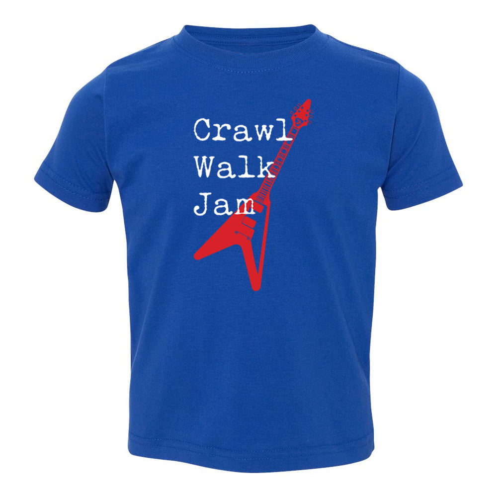 Crawl Walk Jam T-Shirt (Toddler)