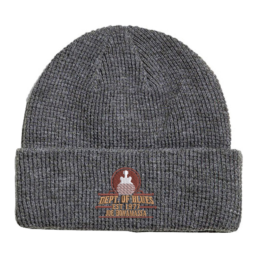 Dept. of Blues Waffle Knit Beanie