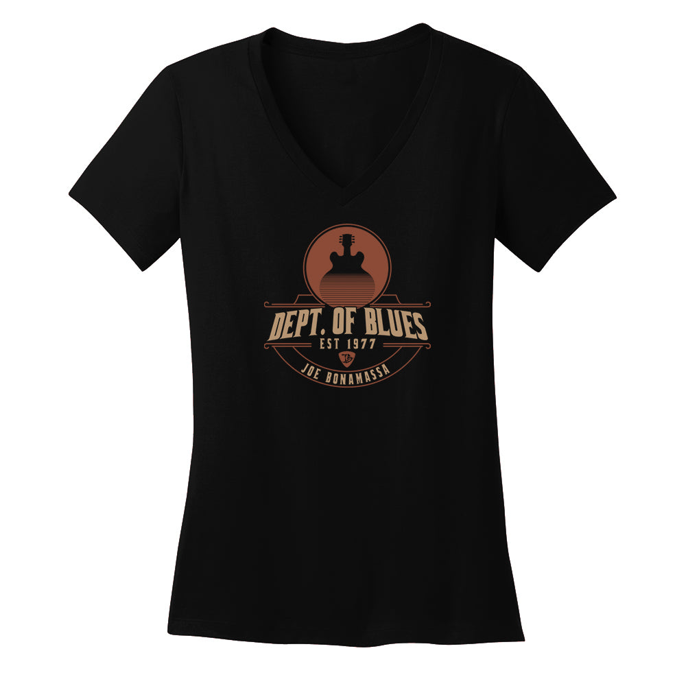Dept. of Blues V-Neck (Women)