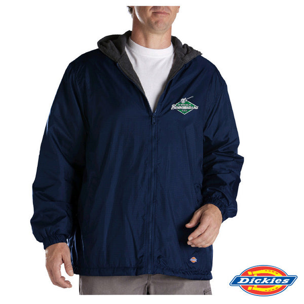 JB Top Notch Dickies Fleece-Lined Hooded Nylon Jacket (Men)