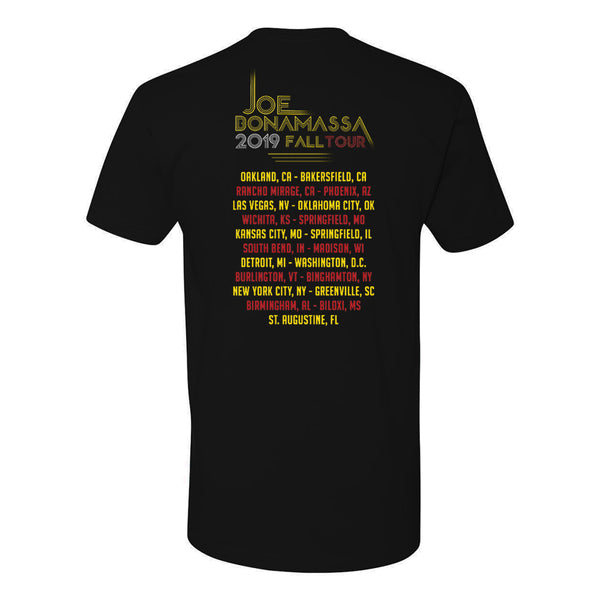 2019 Fall Tour T Shirt Unisex Portrait Joe Bonamassa