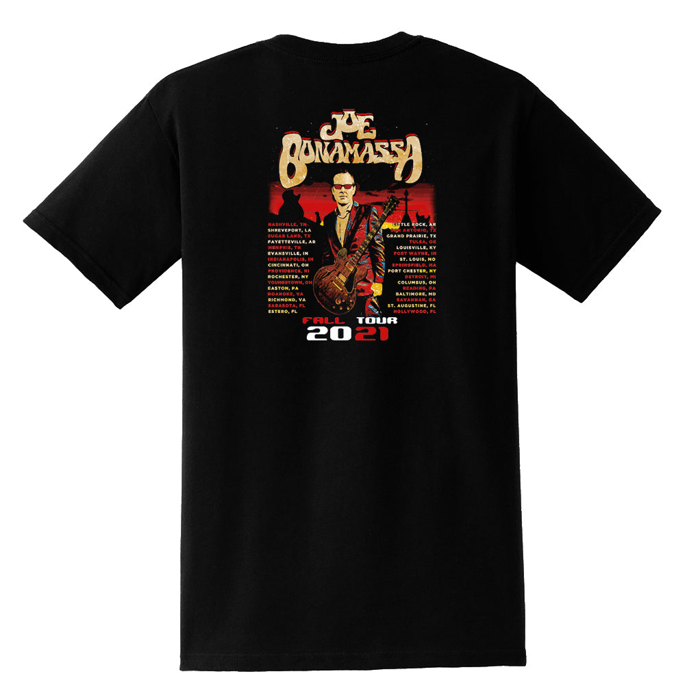 2021 Fall Tour Pocket T-Shirt (Unisex) - Black