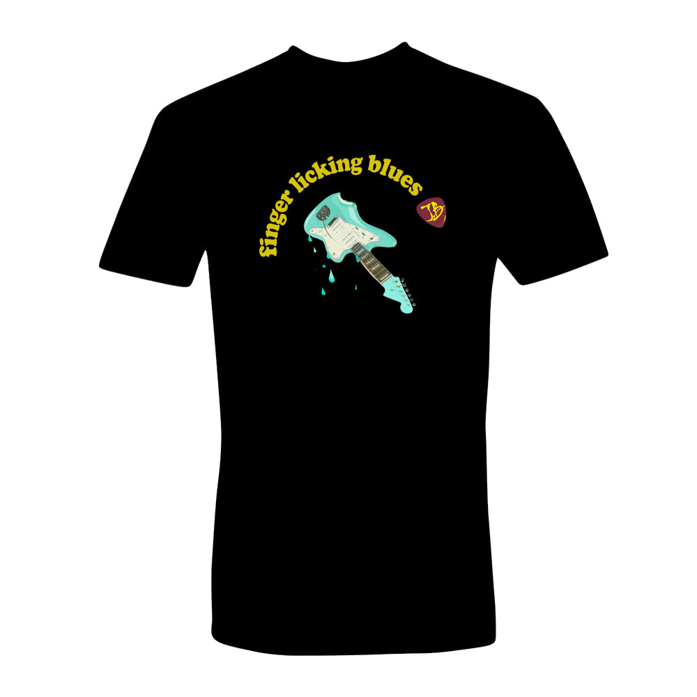 Finger Lickin' Blues T-Shirt (Unisex) - Black