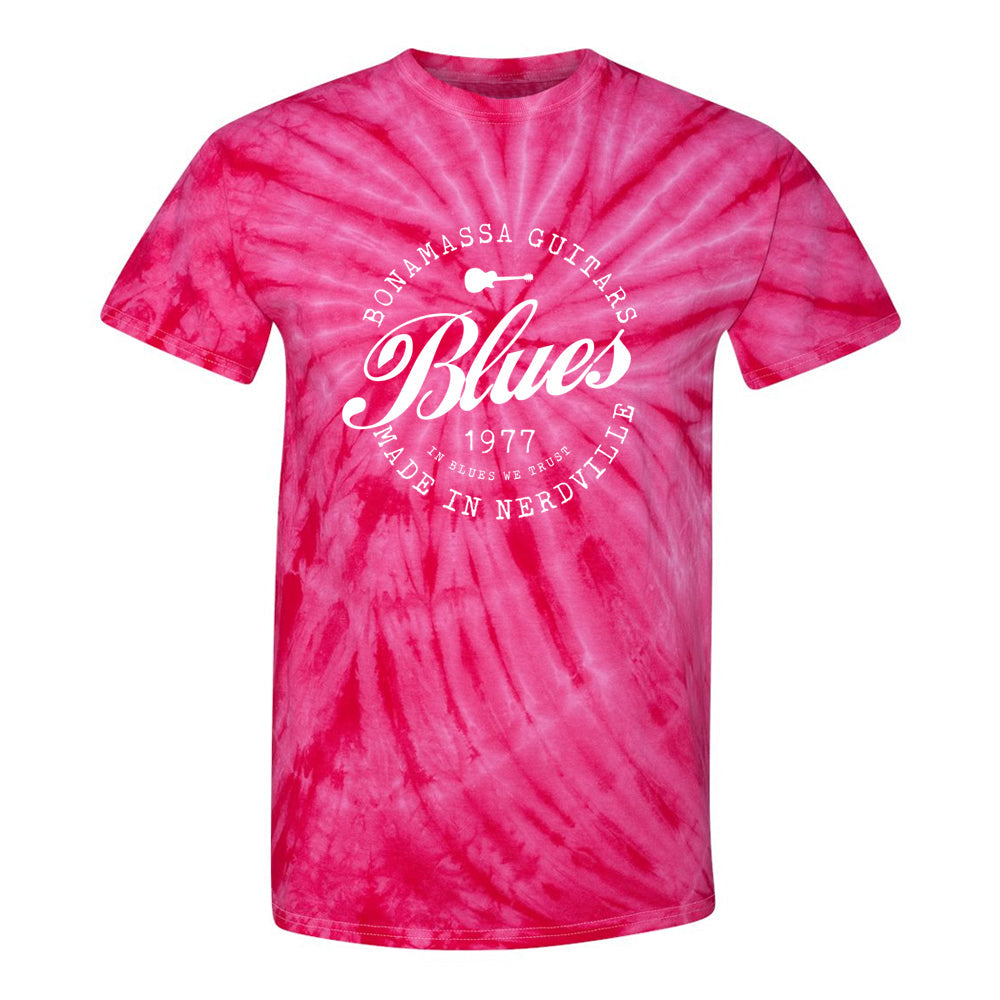Made in Nerdville Pin Wheel Tie Dye T-Shirt (Unisex)