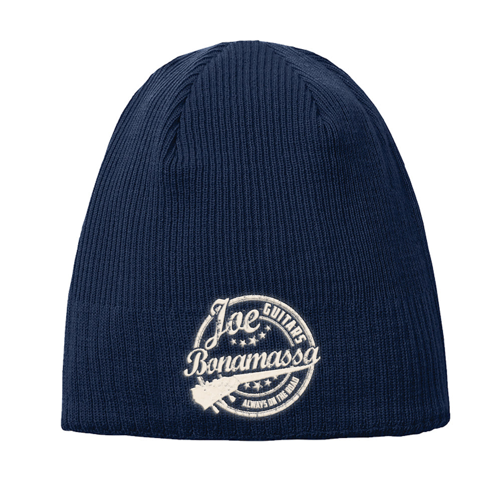 Genuine New Era Knit Beanie - Navy – Joe Bonamassa Official Store
