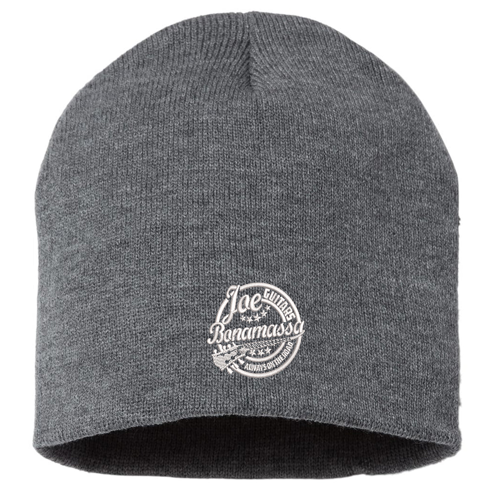 Genuine Blues Knit Beanie - Dark Grey