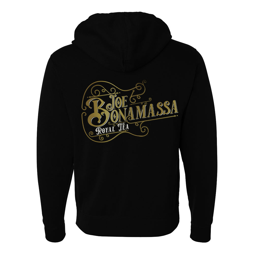 Royal Tea Guitar Zip-Up Hoodie (Unisex)