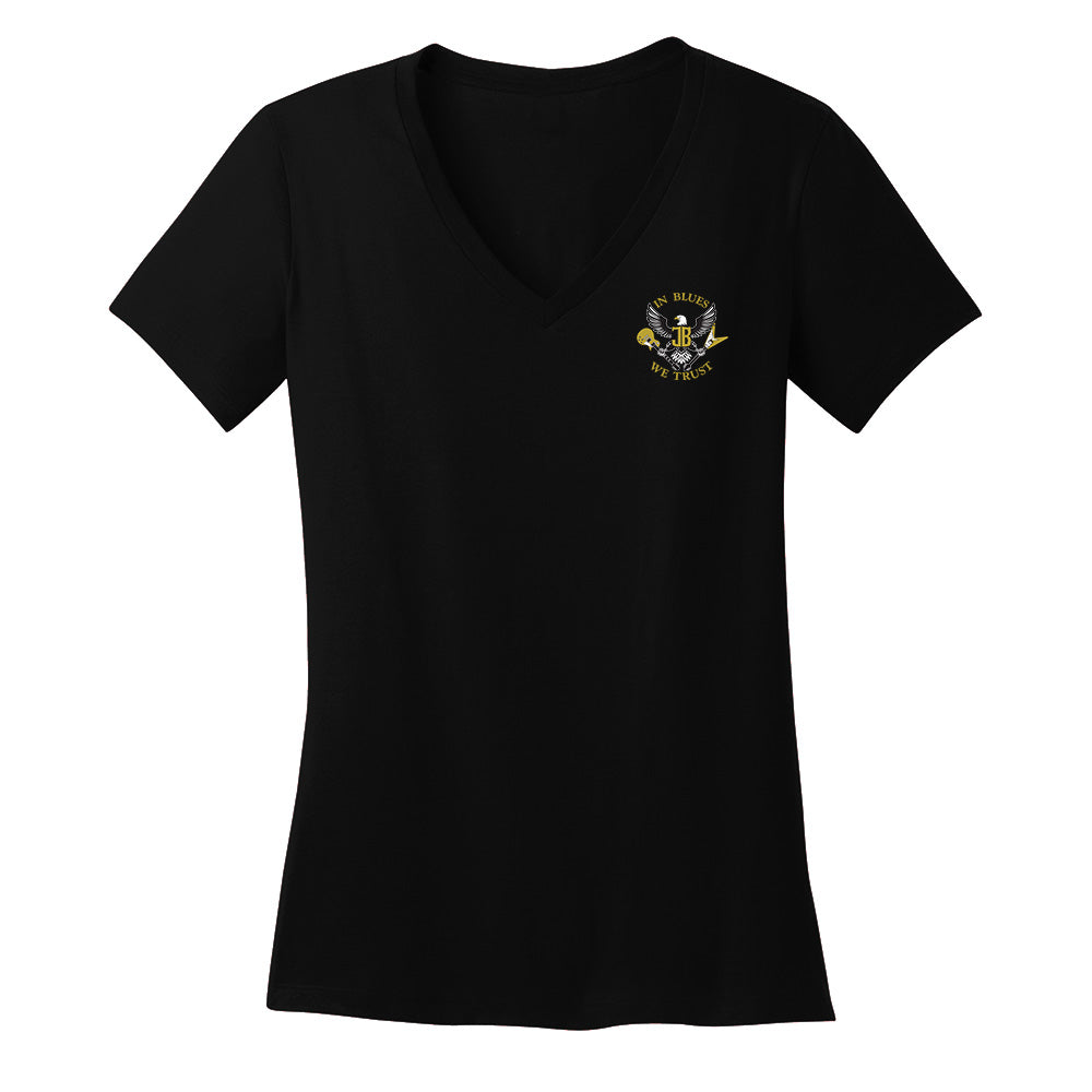 In Blues We Trust Goldtop V-Neck (Women)