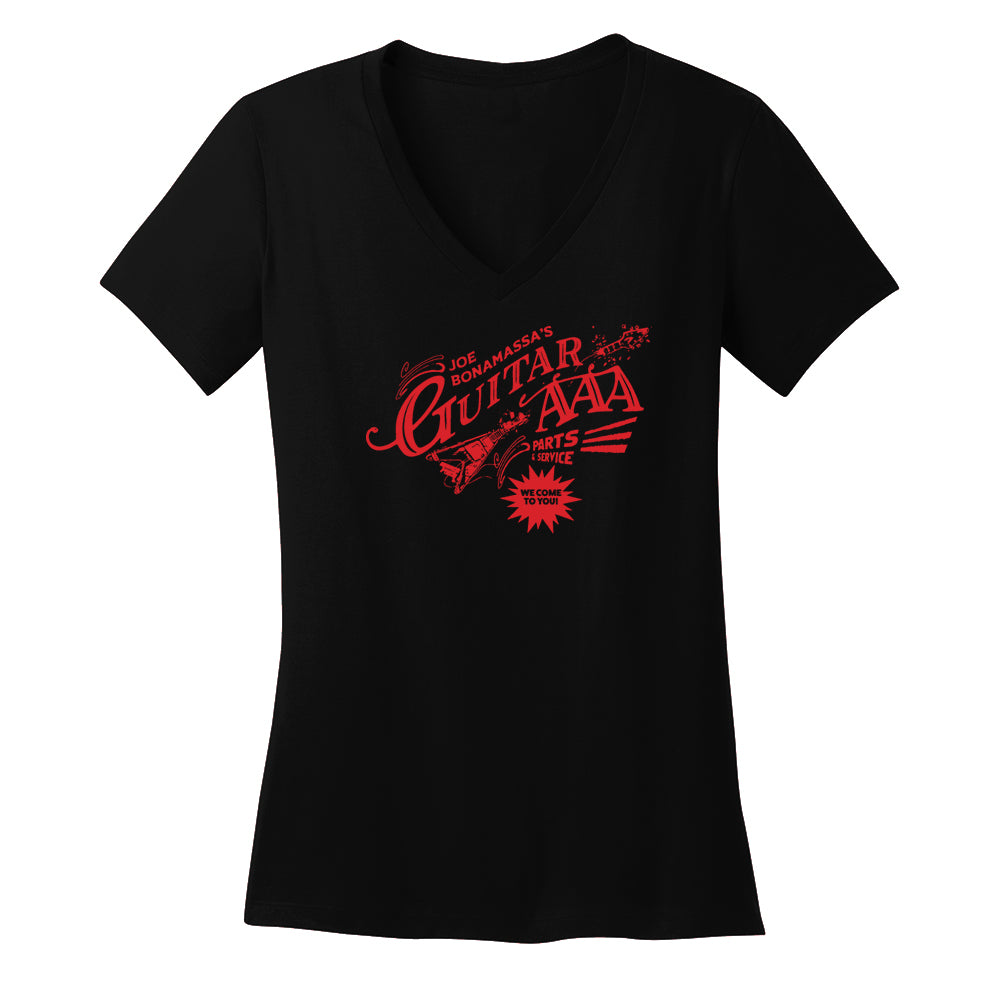 Guitar AAA V-Neck (Women) - Red