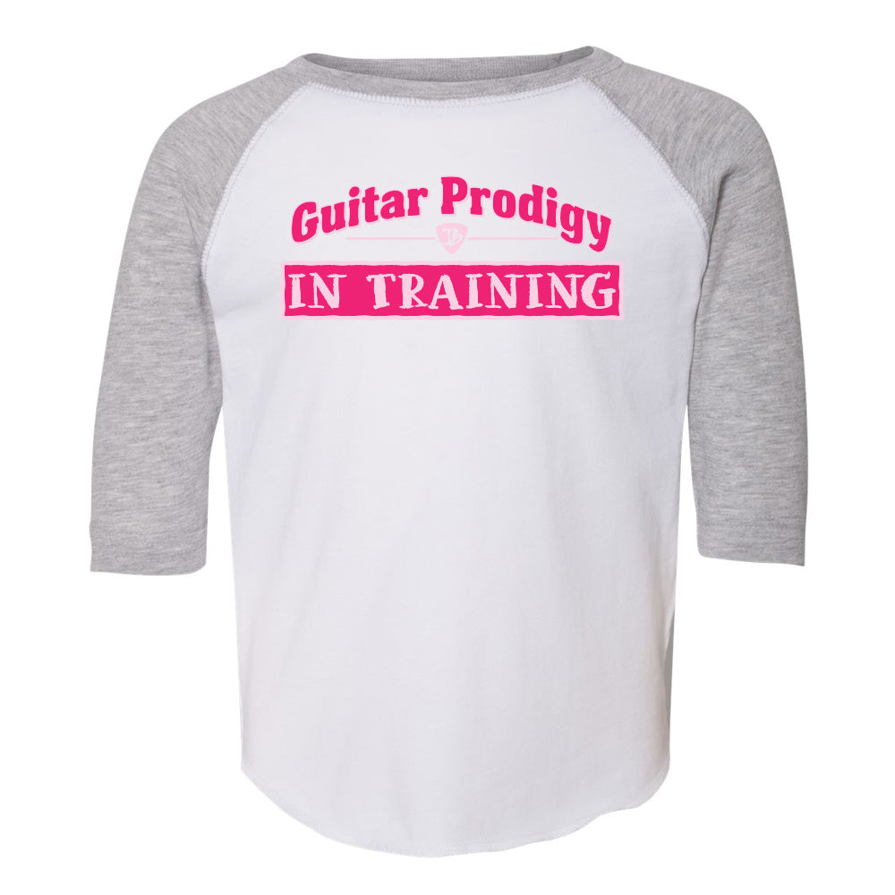 Guitar Prodigy Baseball 3/4 Sleeve T-Shirt (Toddler)