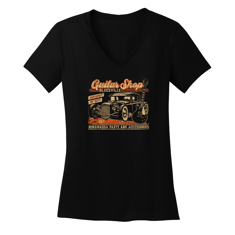 Guitar Shop V-Neck (Women)