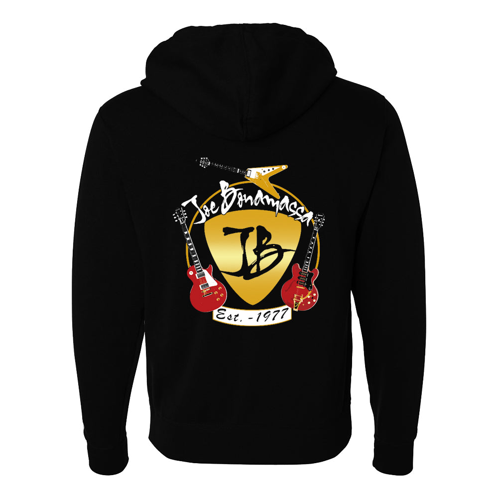 Guitar Trifecta Zip Up Hoodie Unisex