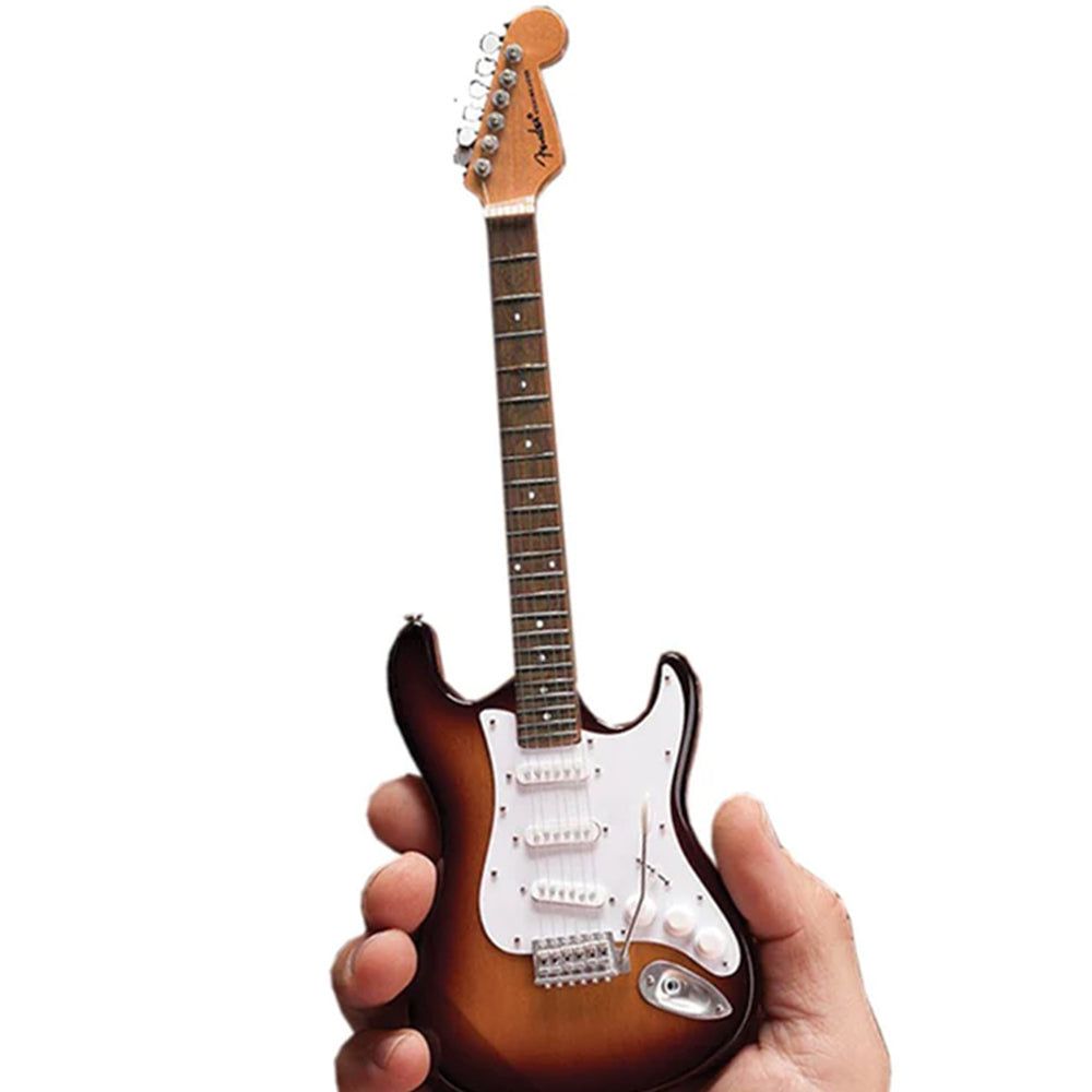 Axe Heaven Miniature Classic Sunburst Fender™ Strat™ Guitar Replica