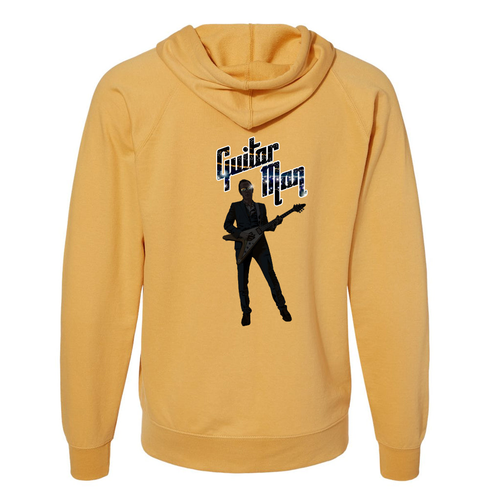 Guitar Man Lightweight Terry Zip-Up (Unisex)