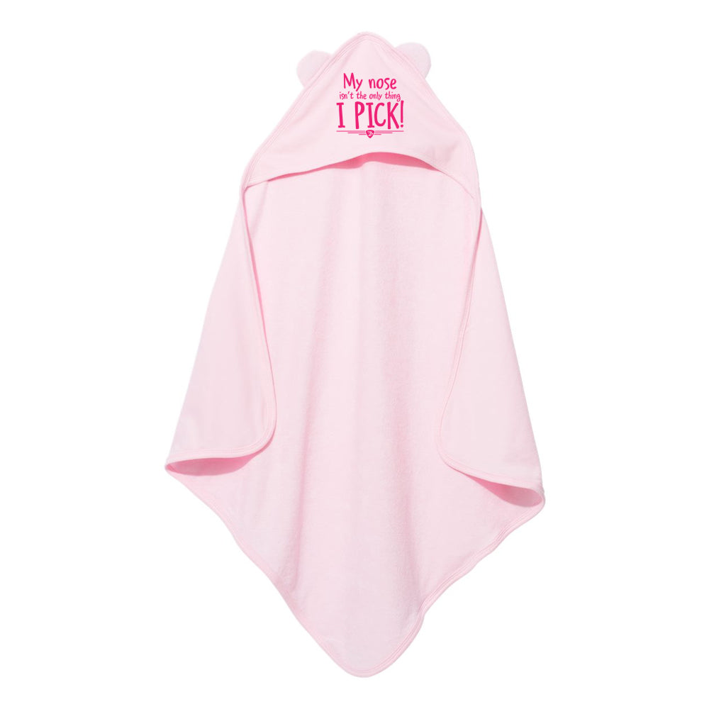 I Pick Blues! Hooded Towel