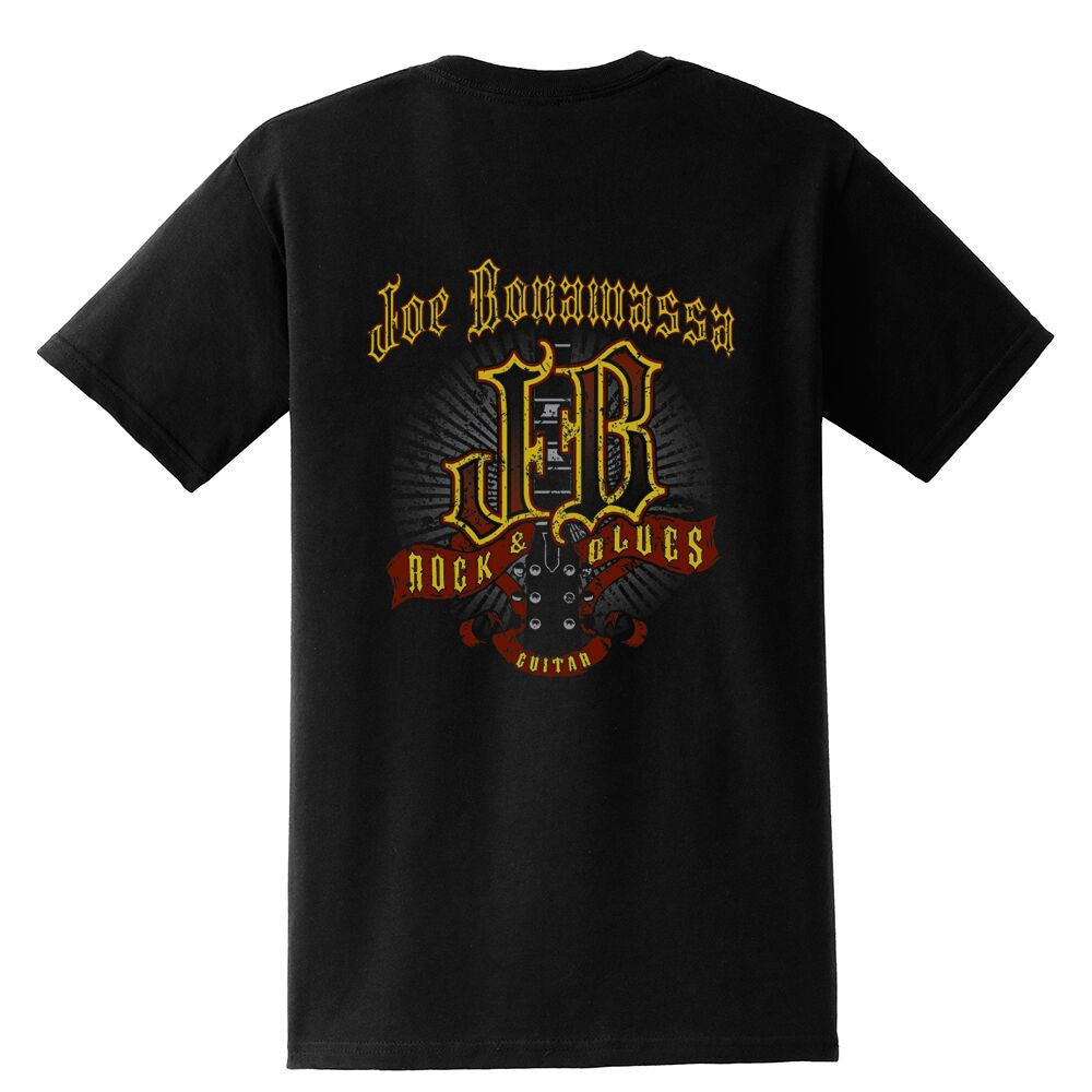 Rock & Blues Guitar Pocket T-Shirt (Unisex)