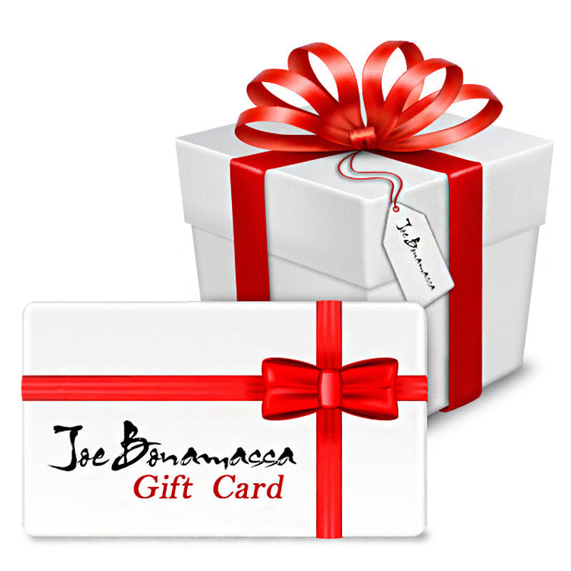 Joe Bonamassa eGift Card
