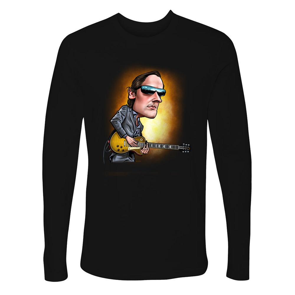 Joe Bonamassa & Skinnerburst Cartoon Long Sleeve (Men)
