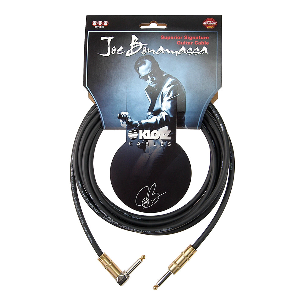 Klotz Signature Joe Bonamassa Guitar Cable - Straight - Right :10 Feet