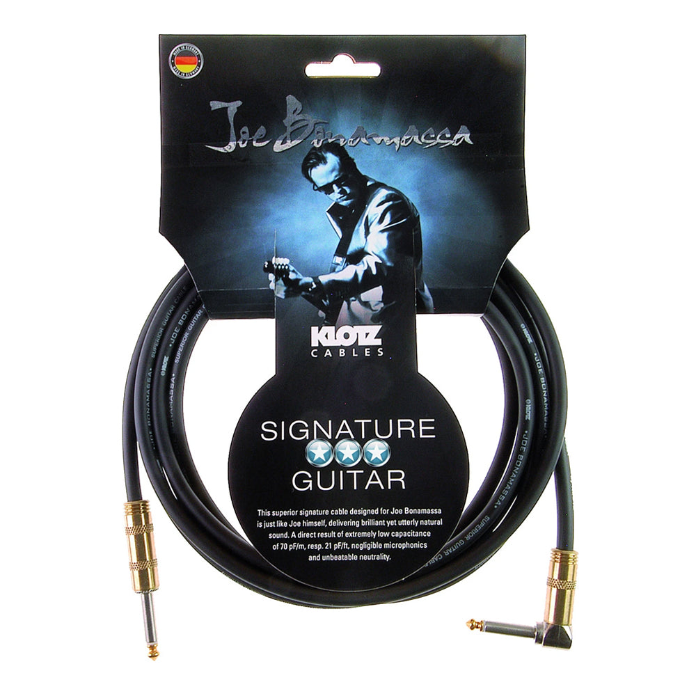 Klotz Signature Joe Bonamassa Guitar Cable - Straight - Right :20 Feet