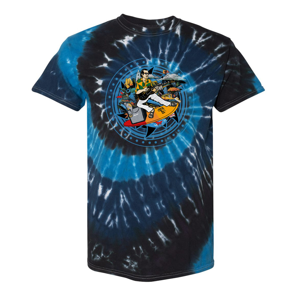 2023 KTBA at Sea VIII Tie Dye T-Shirt (Unisex)