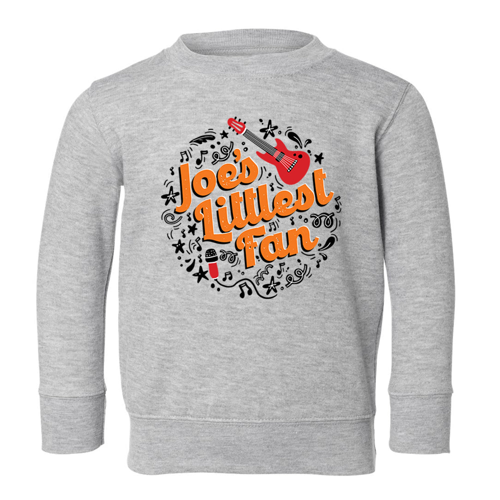 Joe's Littlest Fan Crewneck Sweatshirt (Toddler)