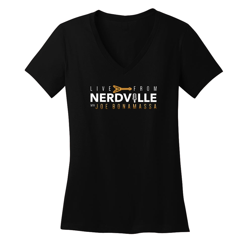 Live From Nerdville with Joe Bonamassa V-Neck (Women)