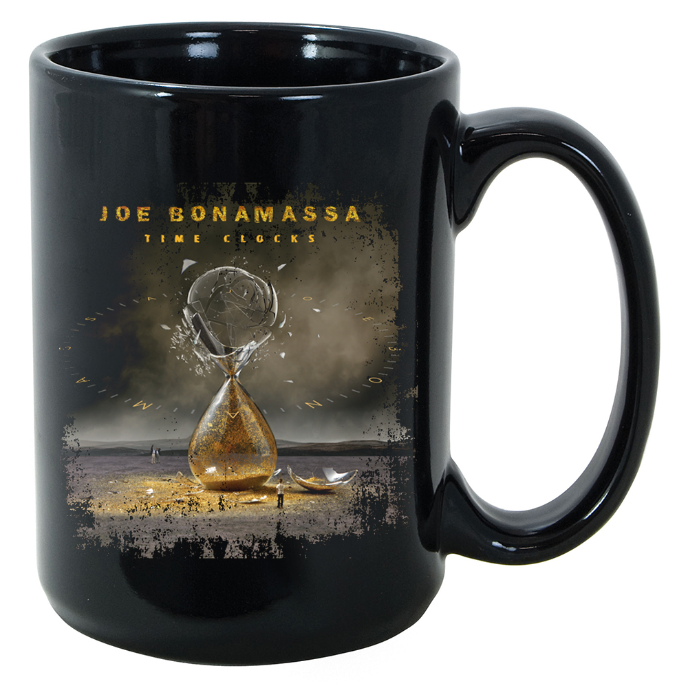 Time Clocks Album Cover Mug  Joe Bonamassa Official Store