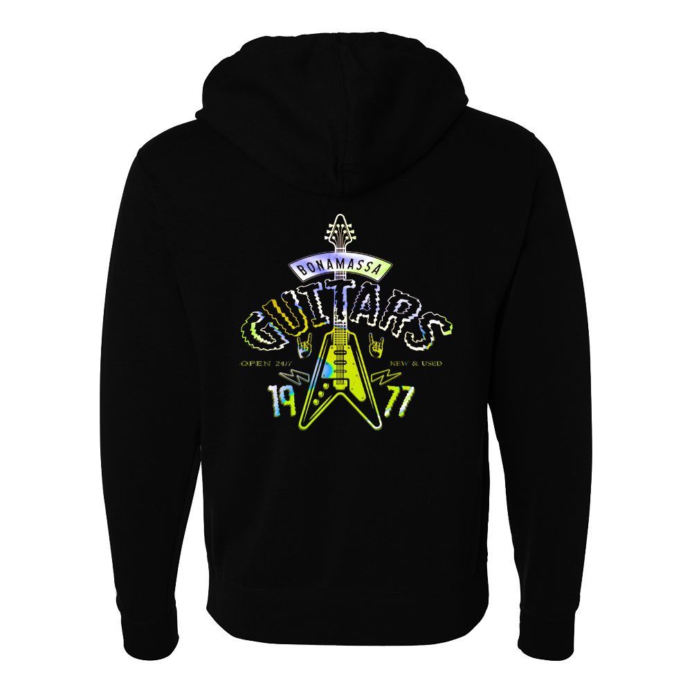 Guitar Shockz Zip-Up Hoodie (Unisex)