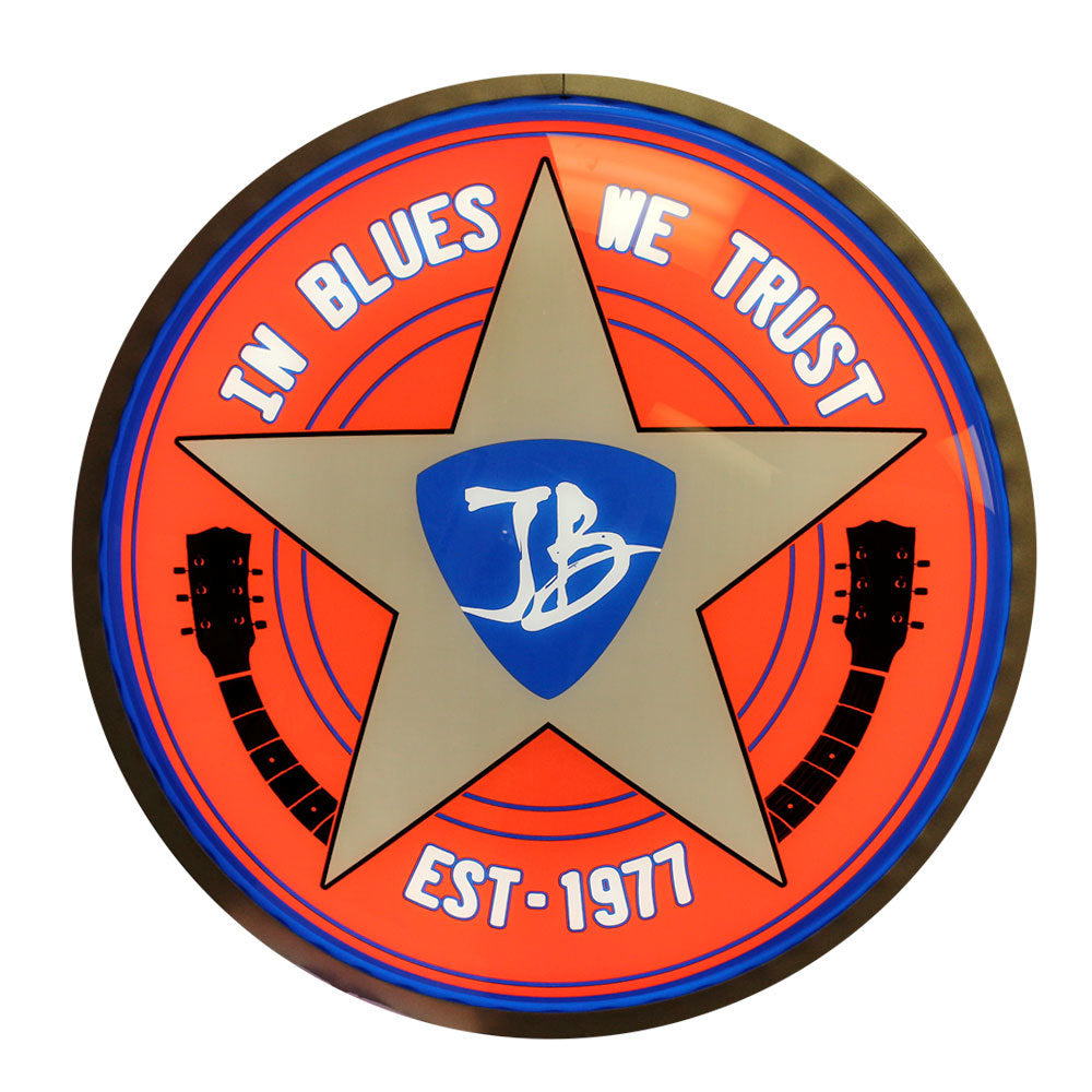 In Blues We Trust 15" LED Sign
