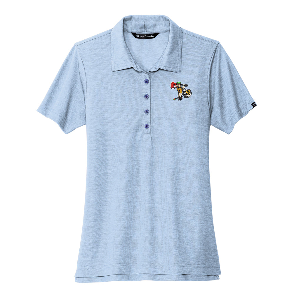 TravisMathew factory Womens Oceanside Heather Polo