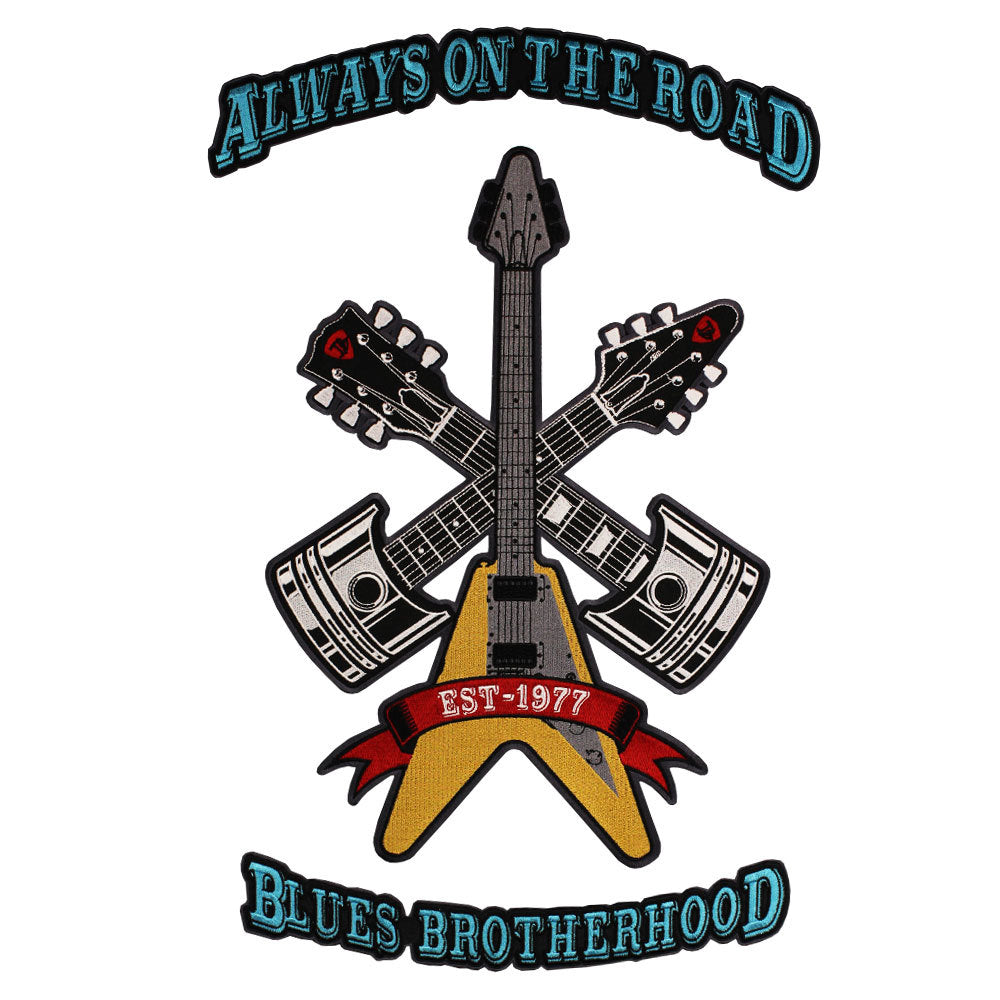 Always on the Road  3 Piece Sew On Patch